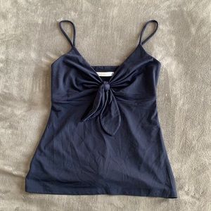 Women’s navy blue tank top